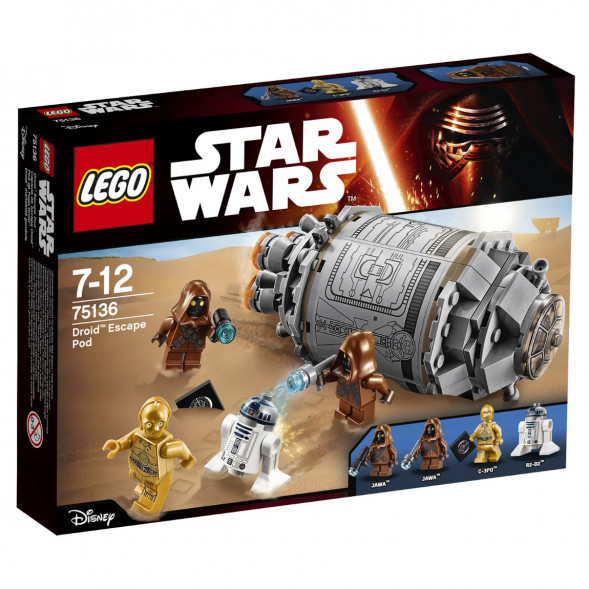 Конструктор LEGO Star Wars 75136 Спасательная капсула дроидов в Ростове-на-Дону