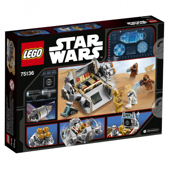 Конструктор LEGO Star Wars 75136 Спасательная капсула дроидов в Ростове-на-Дону