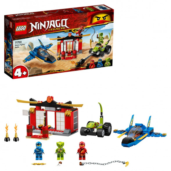 Конструктор LEGO Ninjago 71703 Бой на штормовом истребителе в Ростове-на-Дону